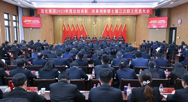 王大真總結講話 宜化集團2023年度總結表彰、改革創(chuàng)新暨七屆三次職工代表大會勝利閉幕